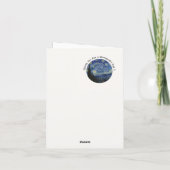 ヴァンゴッホズザスタリーナイトパーティーアイテムコレクション サンキューカード (裏面)