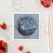 ヴァンゴッホズザスタリーナイトパーティーアイテムコレクション スタンダードカクテルナプキン (インサイチュ)