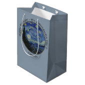 ヴァンゴッホズザスタリーナイトパーティーアイテムコレクション ミディアムペーパーバッグ (裏面アングル)