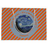 ヴァンゴッホズザスタリーナイトパーティーアイテムコレクション ラージペーパーバッグ (裏面)