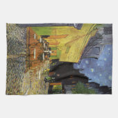 ヴァンゴッホズナイトカフェ キッチンタオル (横)