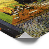 ヴァンゴッホズナイトカフェ ポスター (角)