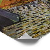 ヴァンゴッホズナイトカフェ ポスター (角)