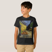 ヴァンゴッホズナイトカフェ Tシャツ (正面フル)