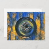 ヴァンゴッホドーナツ ポストカード (正面/裏面)