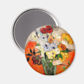 ヴァンゴッホバラとアネモネス マグネット (正面/裏面)