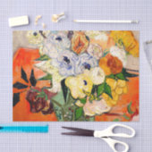 ヴァンゴッホバラとアネモネス 薄葉紙 (クラフト)