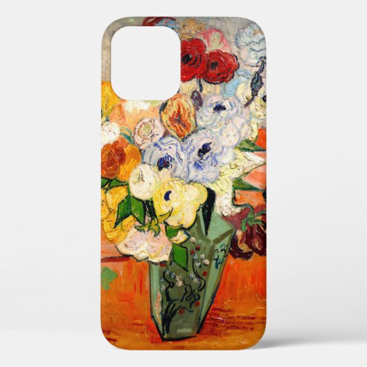 ヴァンゴッホバラとアネモネス Case-Mate iPhoneケース (裏面)