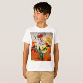 ヴァンゴッホバラとアネモネス Tシャツ (正面フル)