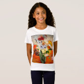 ヴァンゴッホバラとアネモネス Tシャツ (正面フル)