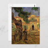 ヴァンゴッホパインツリーズ姿ガーデンセントポール病院 ポストカード (正面/裏面)