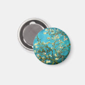 ヴァンゴッホパリーミングアーモンドツリーファインアート マグネット (正面/裏面)