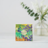 ヴァンゴッホパープルアイリスSt. Remy スクエア名刺 (スタンド正面)