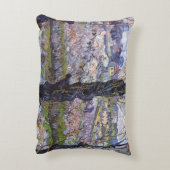 ヴァンゴッホビューアルレスフラワーガーデン アクセントクッション (裏面(縦))