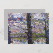 ヴァンゴッホビューアルレスフラワーガーデン ポストカード (正面/裏面)