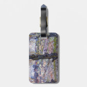 ヴァンゴッホビューアルレスフラワーガーデン ラゲッジタグ (裏面縦)