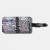 ヴァンゴッホビューアルレスフラワーガーデン ラゲッジタグ (裏面横)