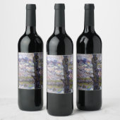 ヴァンゴッホビューアルレスフラワーガーデン ワインラベル (ボトル)