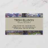 ヴァンゴッホビューアルレスフラワーガーデン 名刺 (裏面)