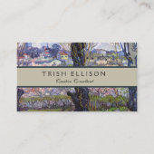 ヴァンゴッホビューアルレスフラワーガーデン 名刺 (正面)