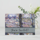 ヴァンゴッホビューアルレスフラワーガーデン 招待状 (スタンド正面)