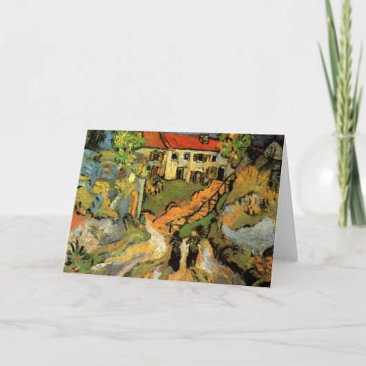 ヴァンゴッホビレッジ通り&ステップオーバーズ姿 カード (正面)