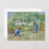 ヴァンゴッホファーストステップズ絵画ズ ポストカード (正面/裏面)