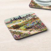 ヴァンゴッホフラワーガーデンアットアールズフローラファインアート コースター (左側)