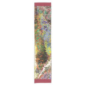 ヴァンゴッホフローリングガーデンアットアルレスフローラファインアート ショートテーブルランナー (正面)