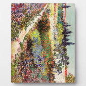 ヴァンゴッホフローリングガーデンアットアルレスフローラファインアート フォトプラーク (正面)