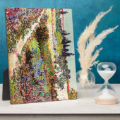 ヴァンゴッホフローリングガーデンアットアルレスフローラファインアート フォトプラーク (側面)