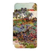 ヴァンゴッホフローリングガーデンアットアルレスフローラファインアート INCIPIO iPhoneウォレットケース (フォリオ 正面)