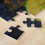 ヴァンゴッホポストマンポートレート絵画ズオールドアンティークアート ジグソーパズル (側面)