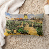ヴァンゴッホミルオブアルフォンスドーデットアットフォンテビエル ランバークッション (ブランケット)