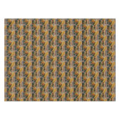 ヴァンゴッホランドスケープwithハウス&ポーローマン テーブルクロス (正面(横))