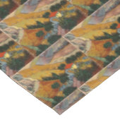 ヴァンゴッホランドスケープwithハウス&ポーローマン テーブルクロス (アングル)