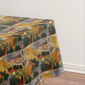 ヴァンゴッホランドスケープwithハウス&ポーローマン テーブルクロス (インサイチュ)