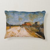 ヴァンゴッホロードランニングズバイザパリランパート アクセントクッション (裏面)