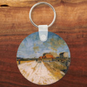 ヴァンゴッホロードランニングズバイザパリランパート キーホルダー (正面)