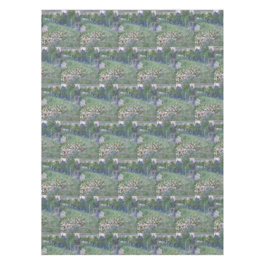 ヴァンゴッホヴィンテージドービーニーズガーデン テーブルクロス (正面)