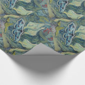 ヴァンゴッホヴィンテージピ素晴らしーコックモス ラッピングペーパー (角)