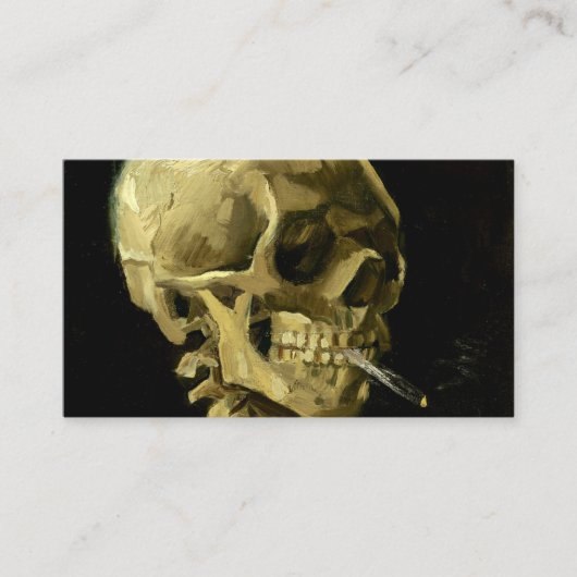 ヴァンゴッホ喫煙スケルトン エンクロージャーカード (正面)