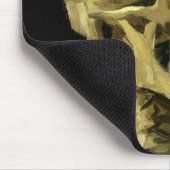 ヴァンゴッホ喫煙スケルトン マウスパッド (コーナー)