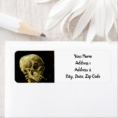 ヴァンゴッホ喫煙スケルトン ラベル (インサイチュ)