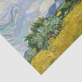 ヴァンゴッホ小麦畑絵画サイプレス 薄葉紙 (詳細)