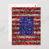 ヴァンゴッホ州統一された旗 ポストカード (正面/裏面)