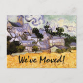 ヴァンゴッホ教会のオーヴェースでの住所の変更 案内ポストカード (正面)