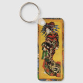 ヴァンゴッホ日本のカーサンオイランヴィンテージポートレート キーホルダー (正面)