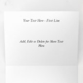 ヴァンゴッホ星空の夜テンプレート 三つ折りクリスマスカード (内部最初)