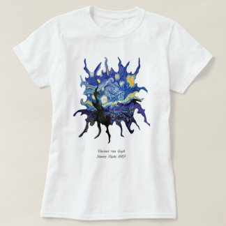 ヴァンゴッホ星空の夜1889 Tシャツ